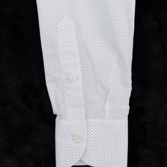 NWOT ISAIA Button-Up Long-Sleeve Shirt Men's 15.75 White - Picture 2 of 10